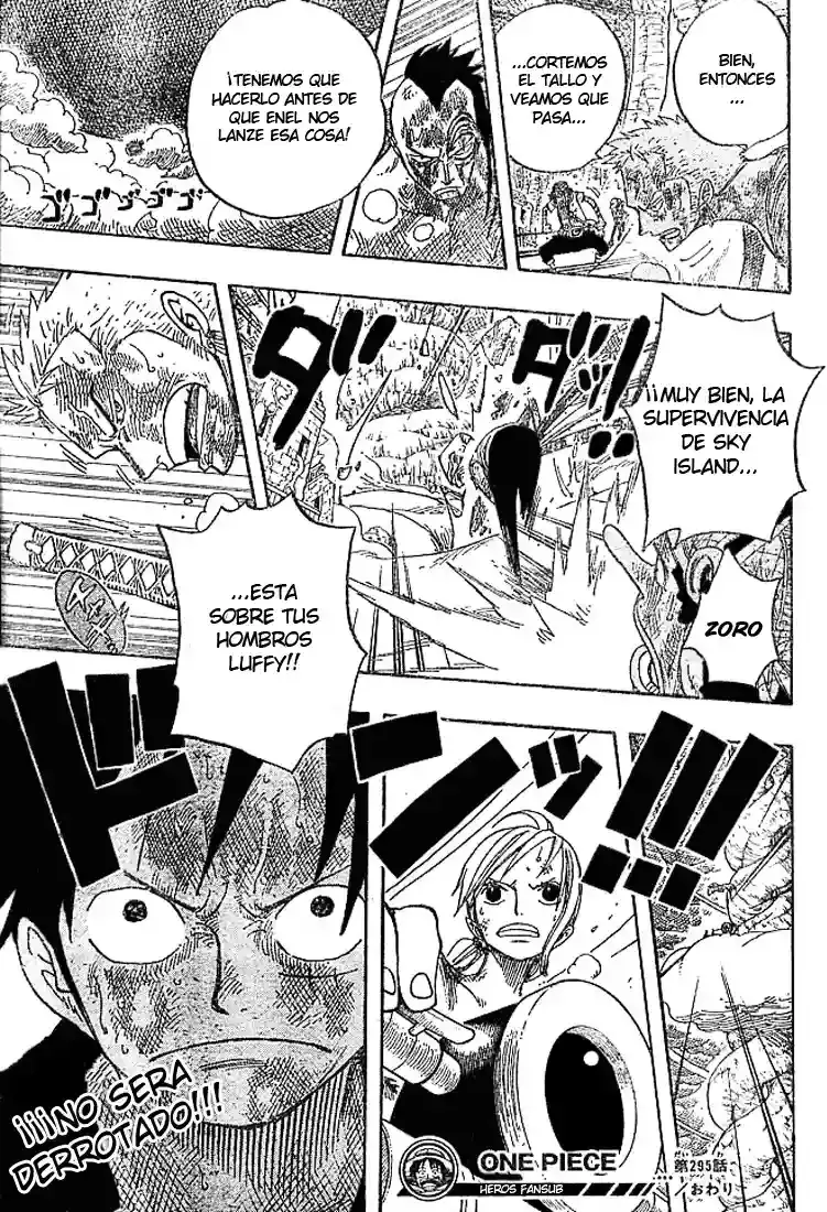 One Piece capítulo 295 página 17