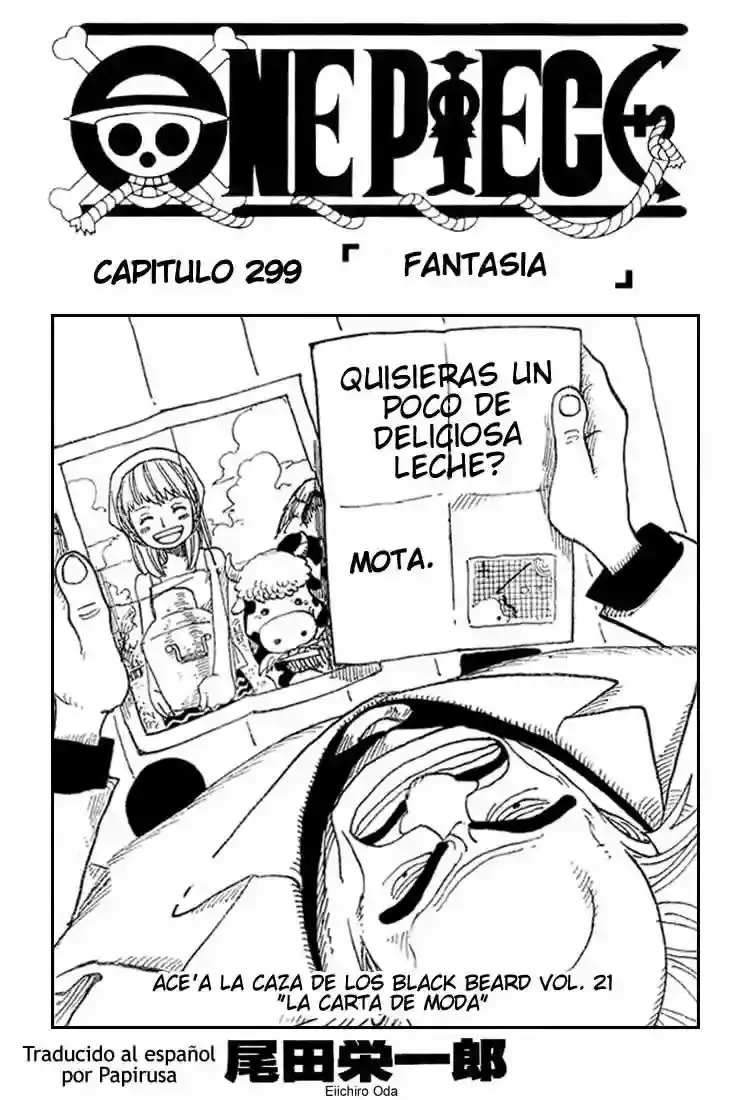 One Piece capítulo 299 página 1