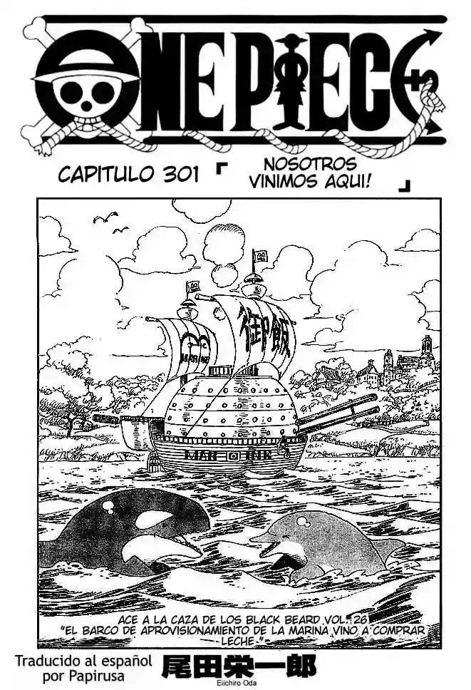 One Piece capítulo 301 página 1