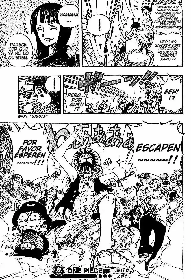 One Piece capítulo 301 página 19