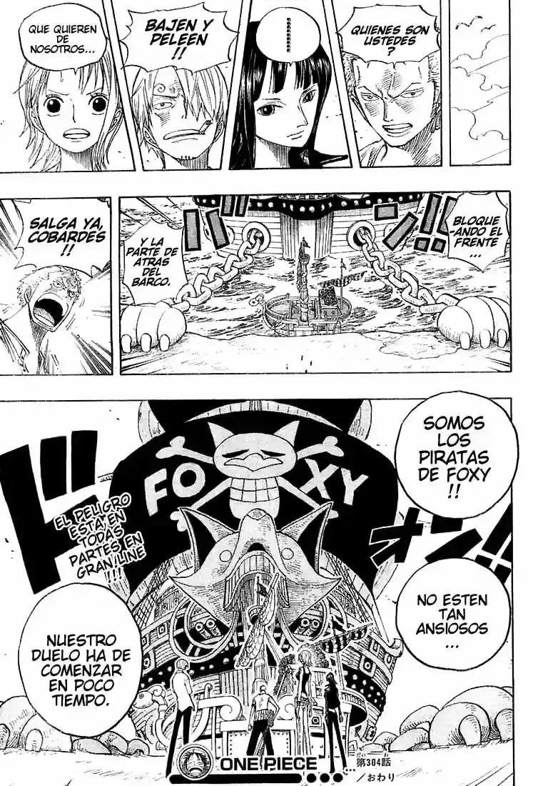One Piece capítulo 304 página 19