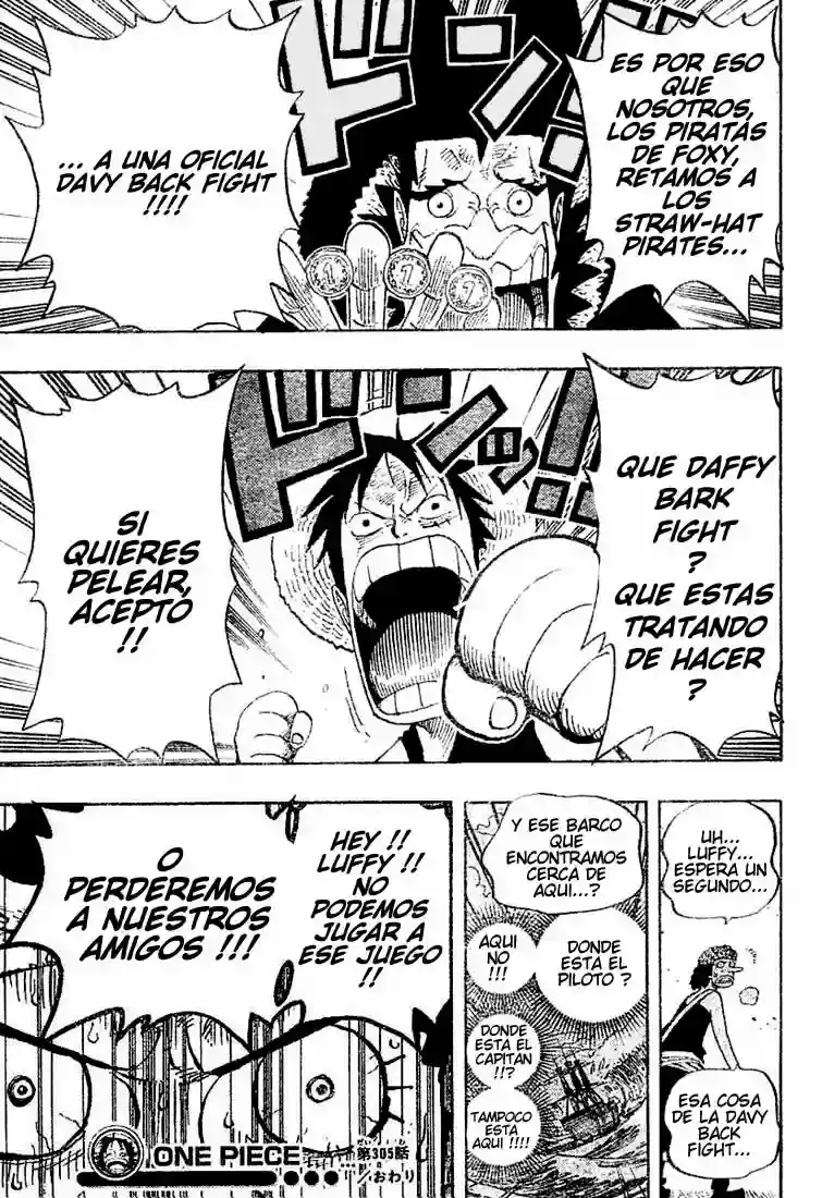 One Piece capítulo 305 página 18