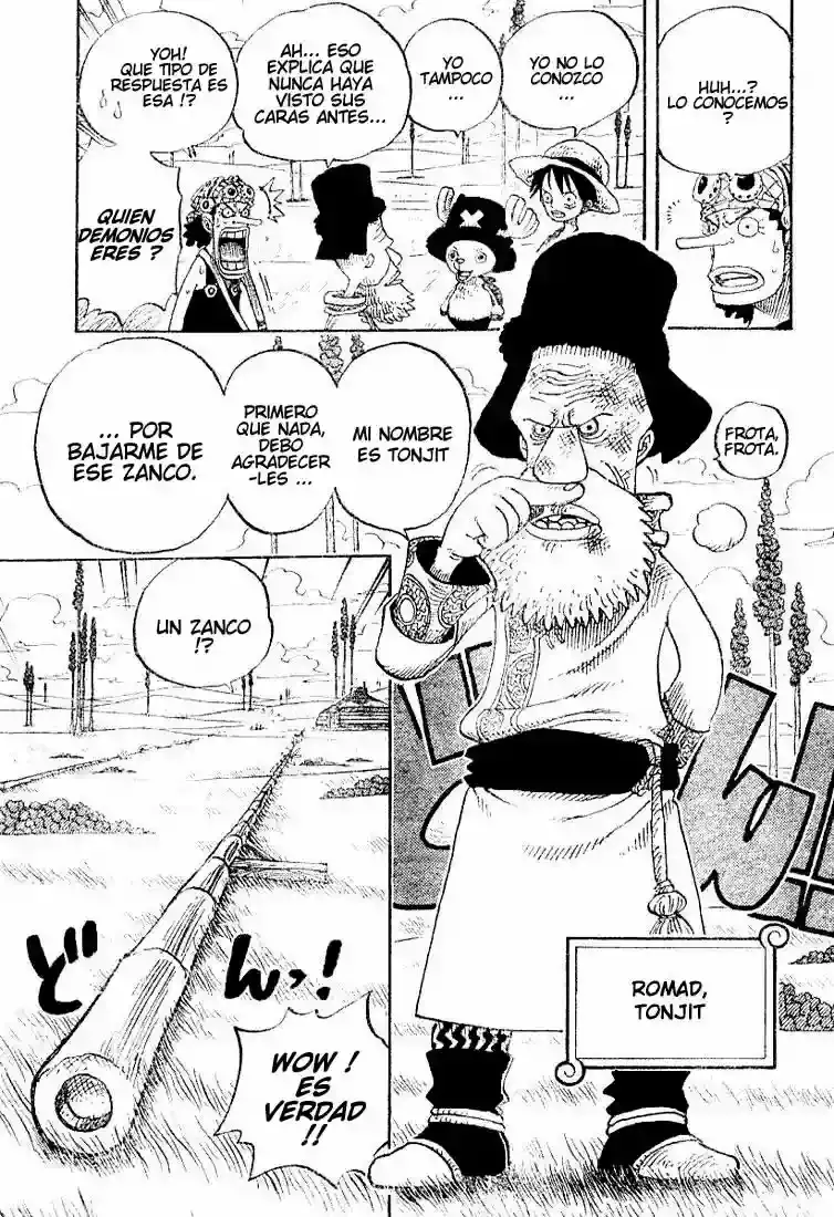 One Piece capítulo 305 página 3