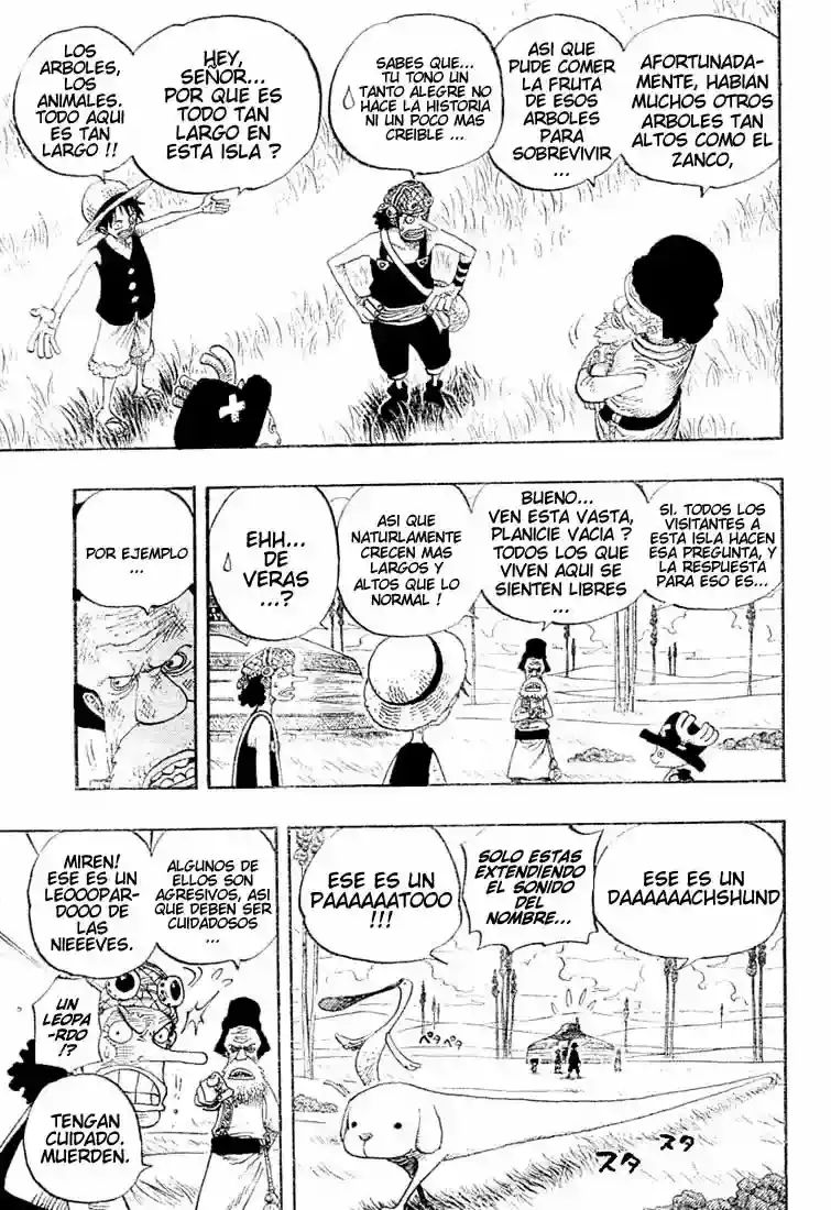 One Piece capítulo 305 página 5