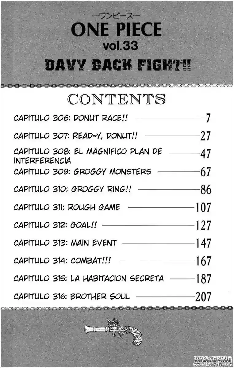 One Piece capítulo 306 página 7