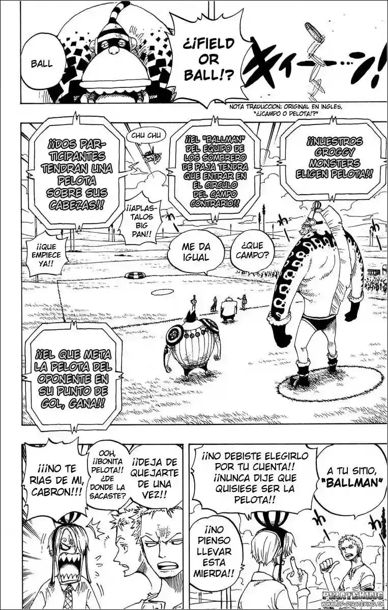 One Piece capítulo 310 página 5