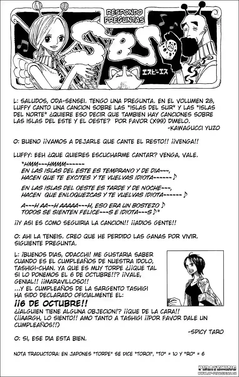 One Piece capítulo 311 página 20