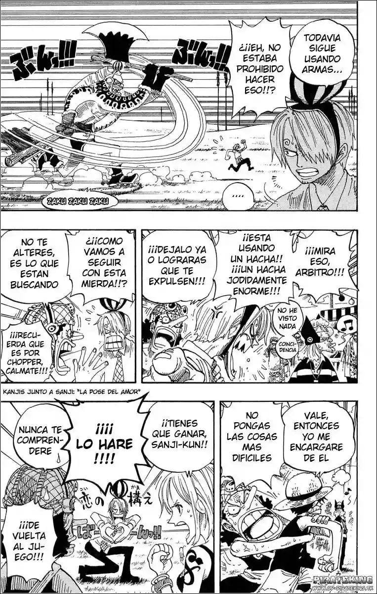 One Piece capítulo 311 página 7