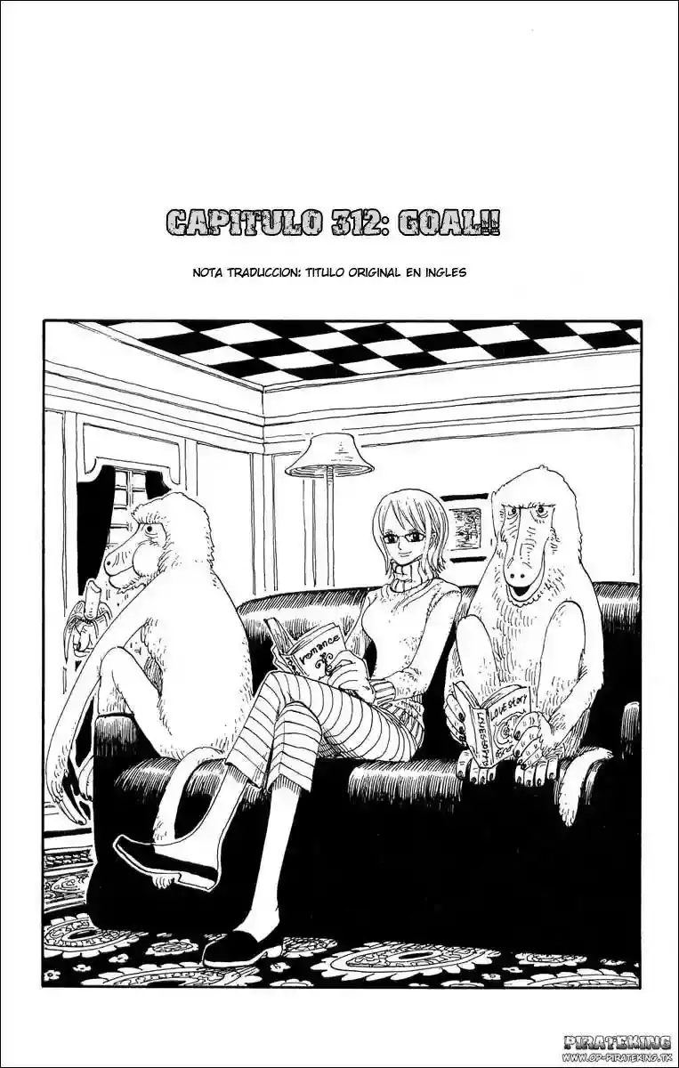 One Piece capítulo 312 página 1