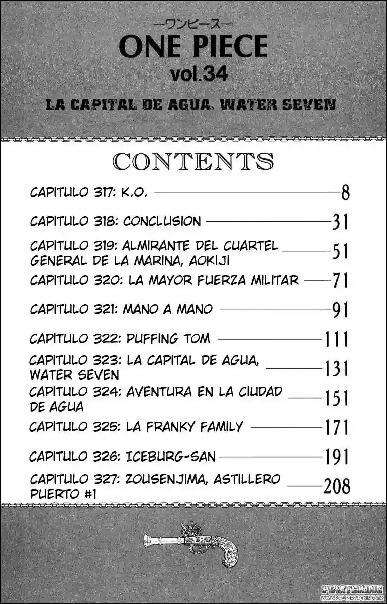 One Piece capítulo 317 página 7