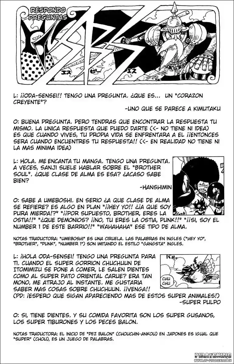 One Piece capítulo 318 página 20
