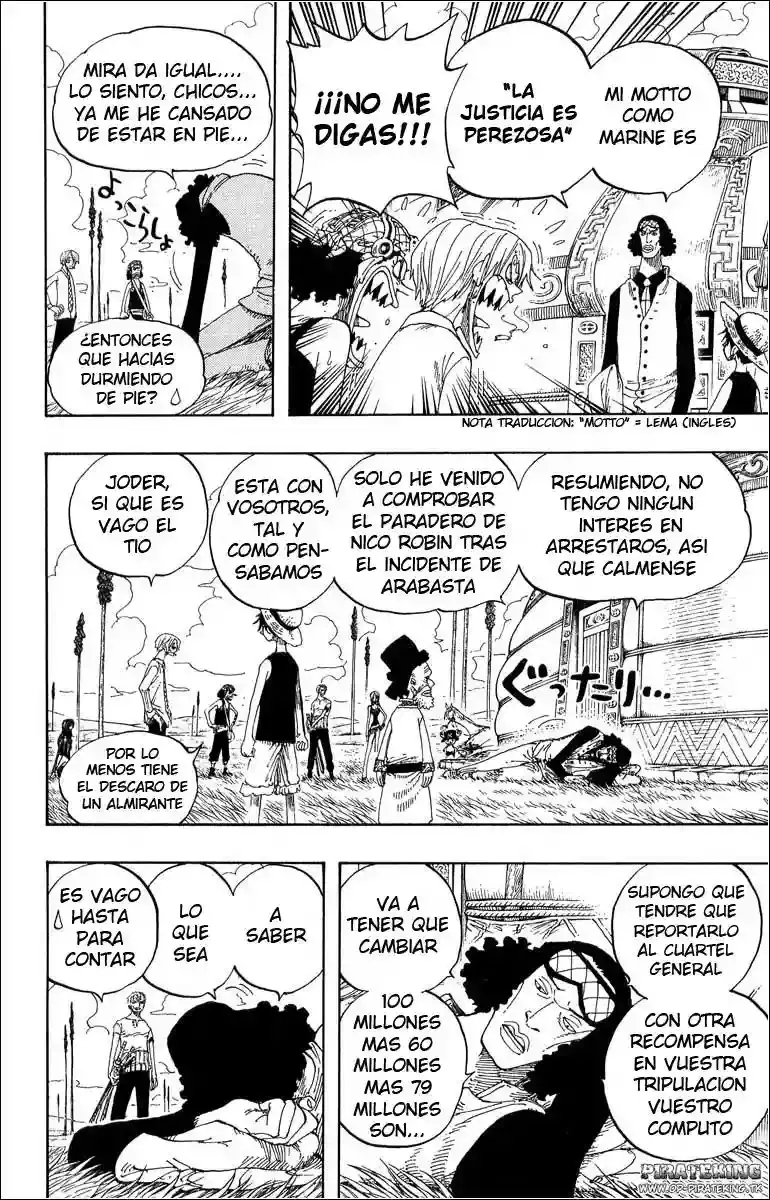 One Piece capítulo 319 página 6