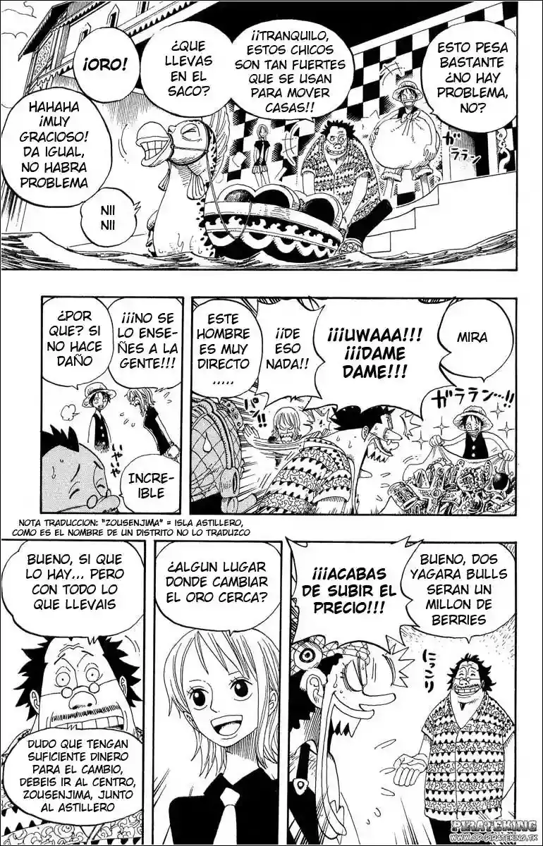One Piece capítulo 324 página 7