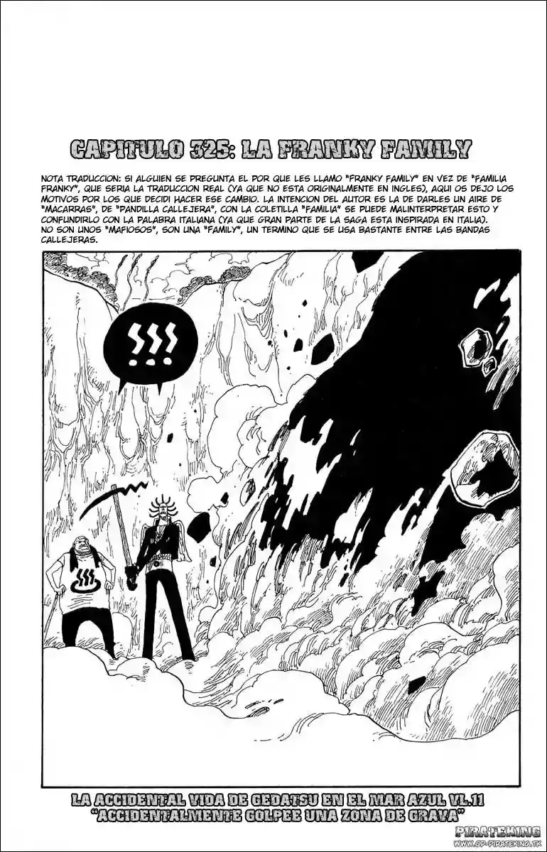 One Piece capítulo 325 página 1