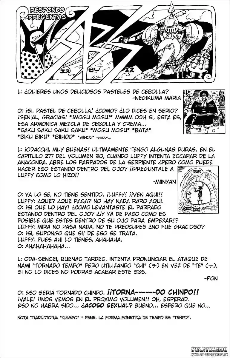 One Piece capítulo 325 página 20