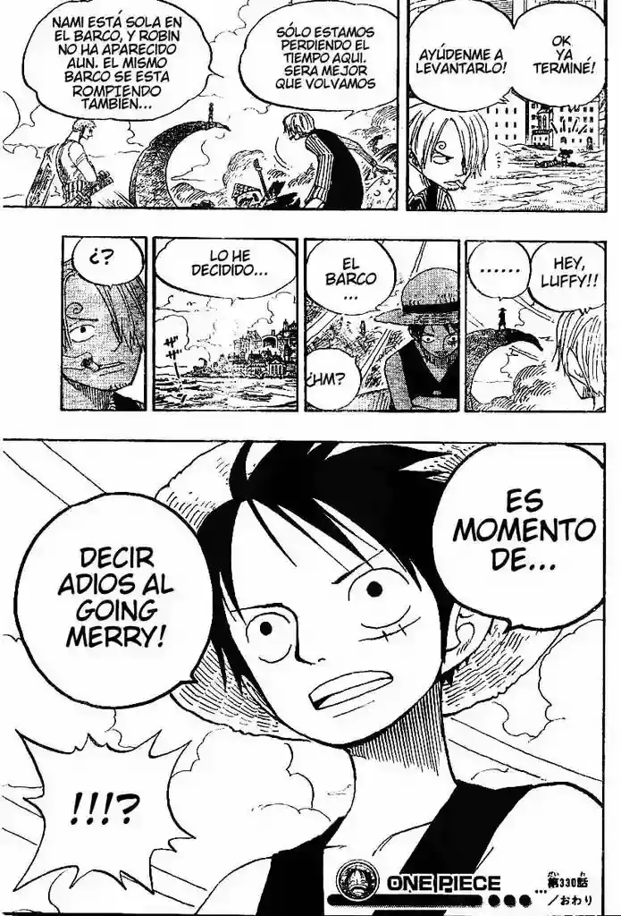 One Piece capítulo 330 página 16