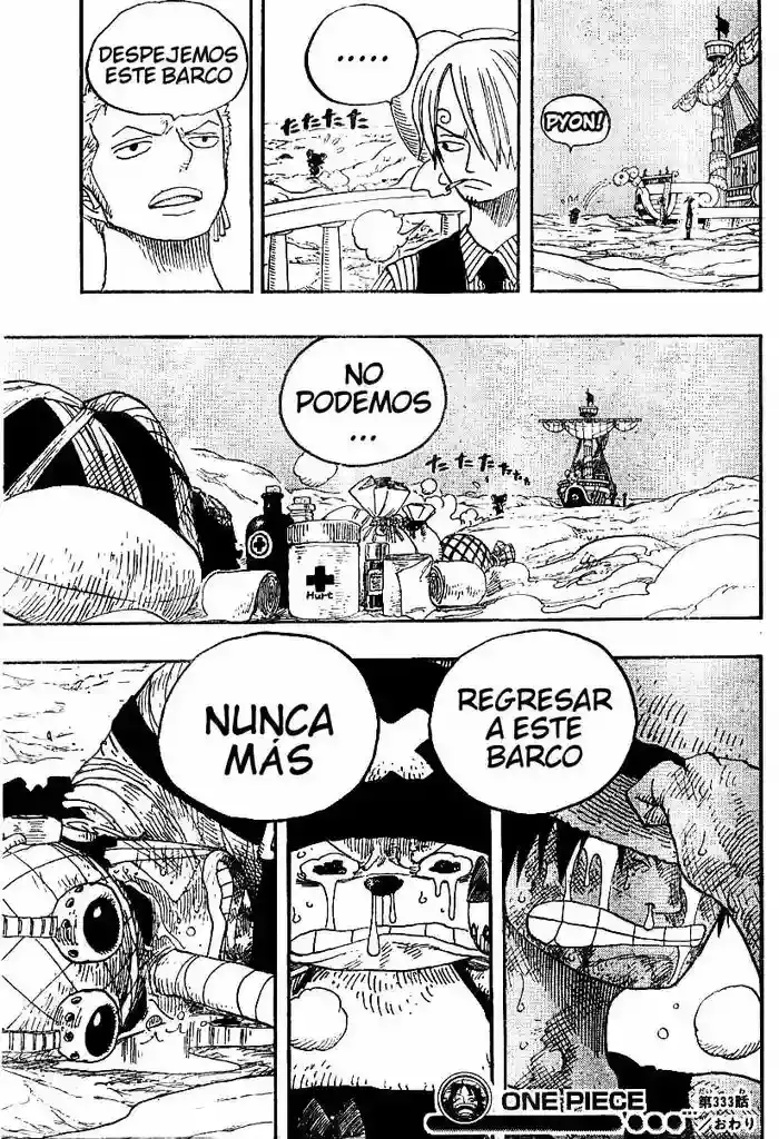 One Piece capítulo 333 página 19