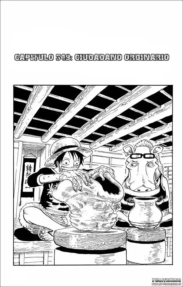 One Piece capítulo 349 página 1