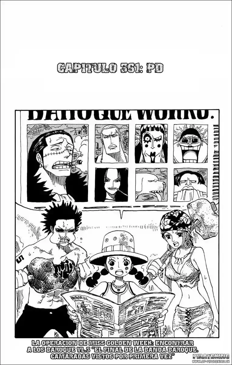 One Piece capítulo 361 página 1