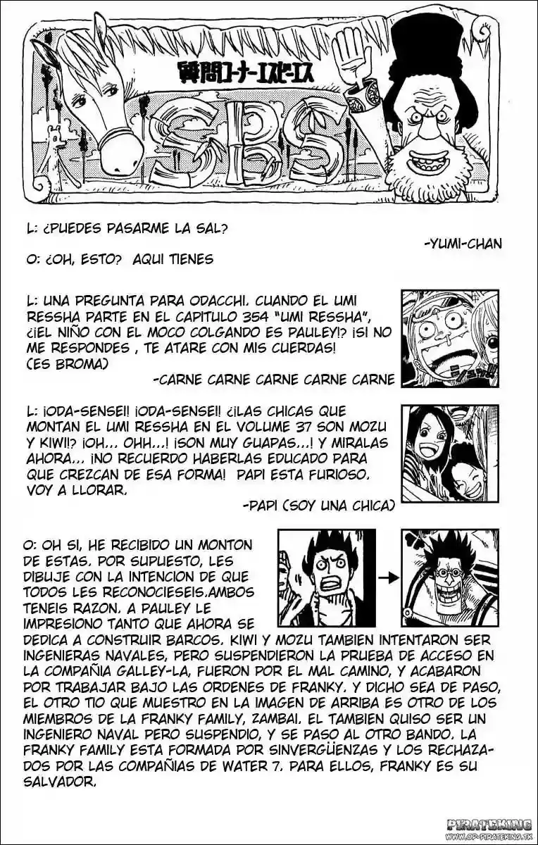One Piece capítulo 364 página 19