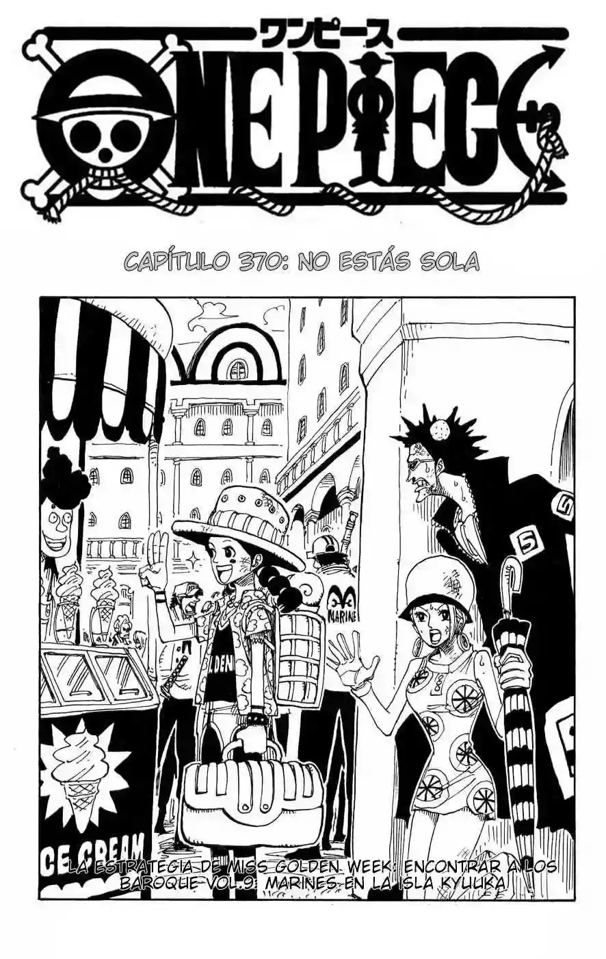 One Piece capítulo 370 página 1