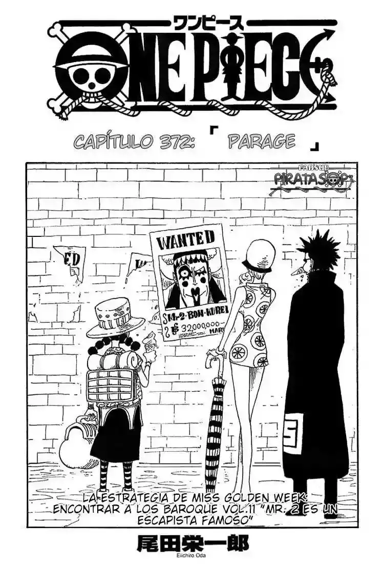 One Piece capítulo 372 página 1