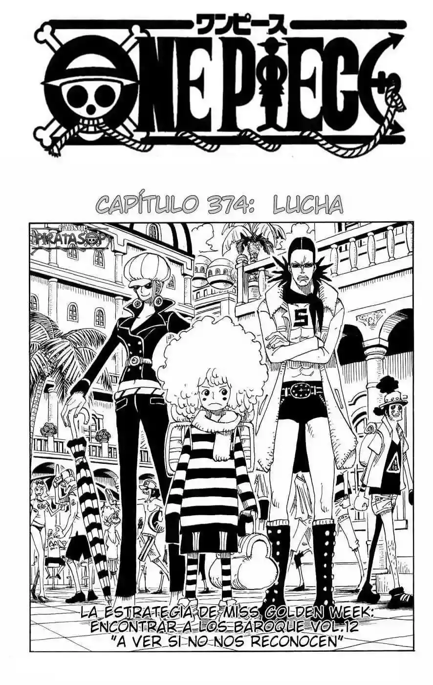 One Piece capítulo 374 página 1