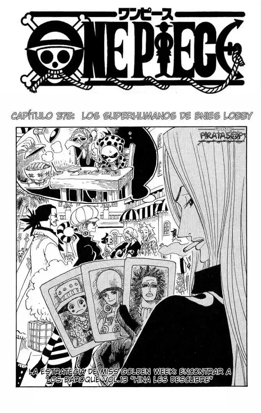 One Piece capítulo 375 página 1