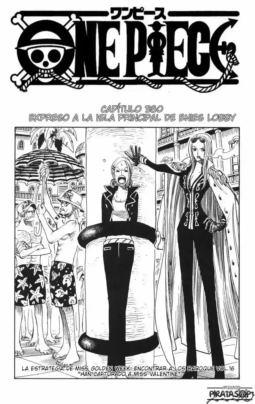 One Piece capítulo 380 página 1