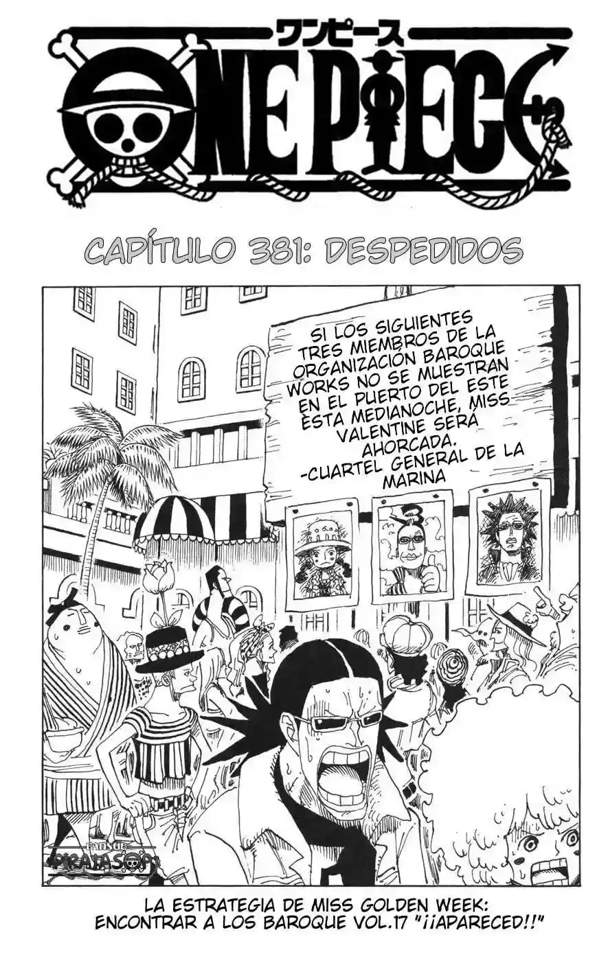 One Piece capítulo 381 página 1