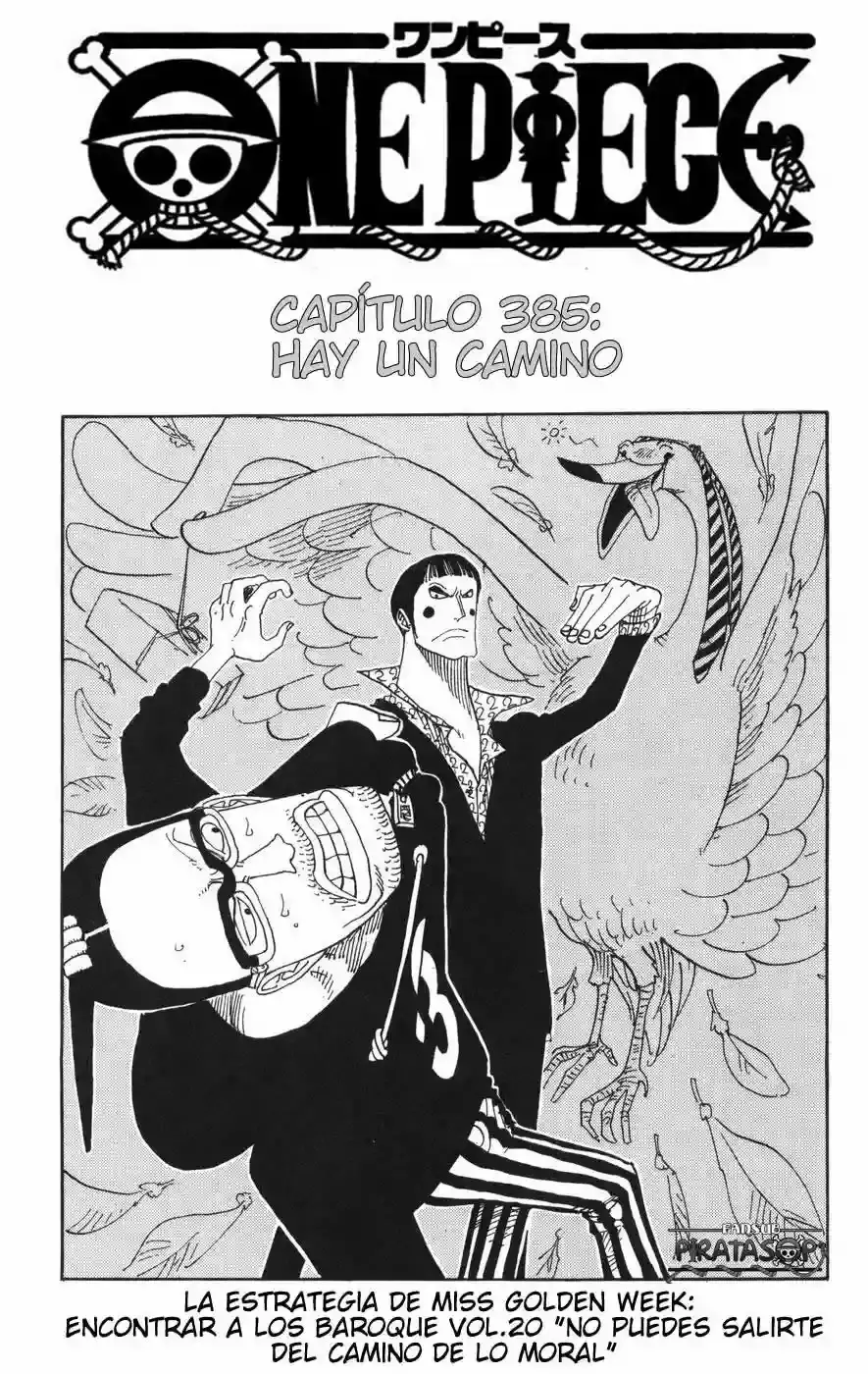 One Piece capítulo 385 página 1
