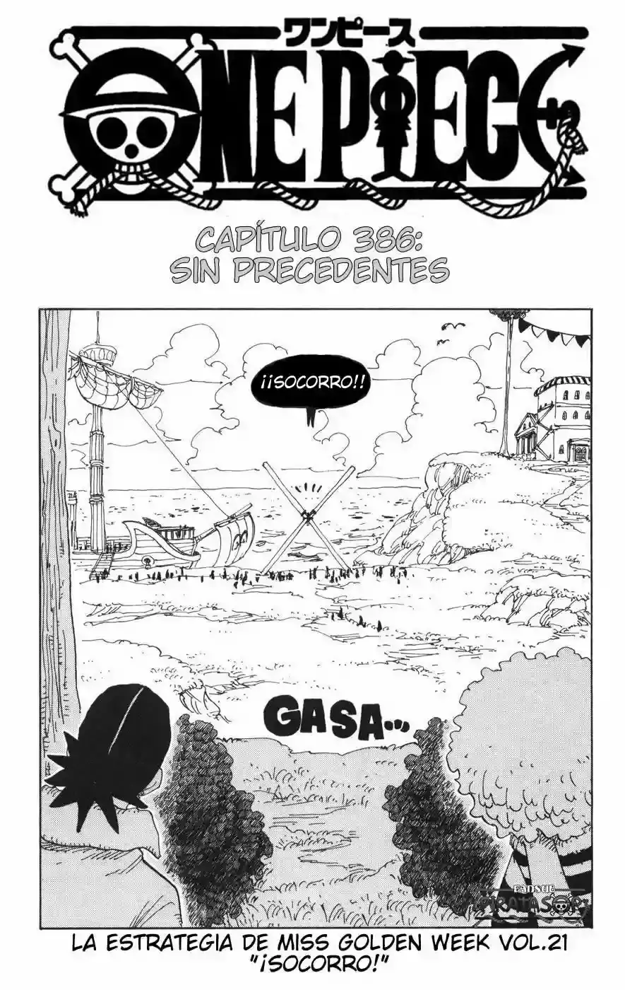 One Piece capítulo 386 página 1
