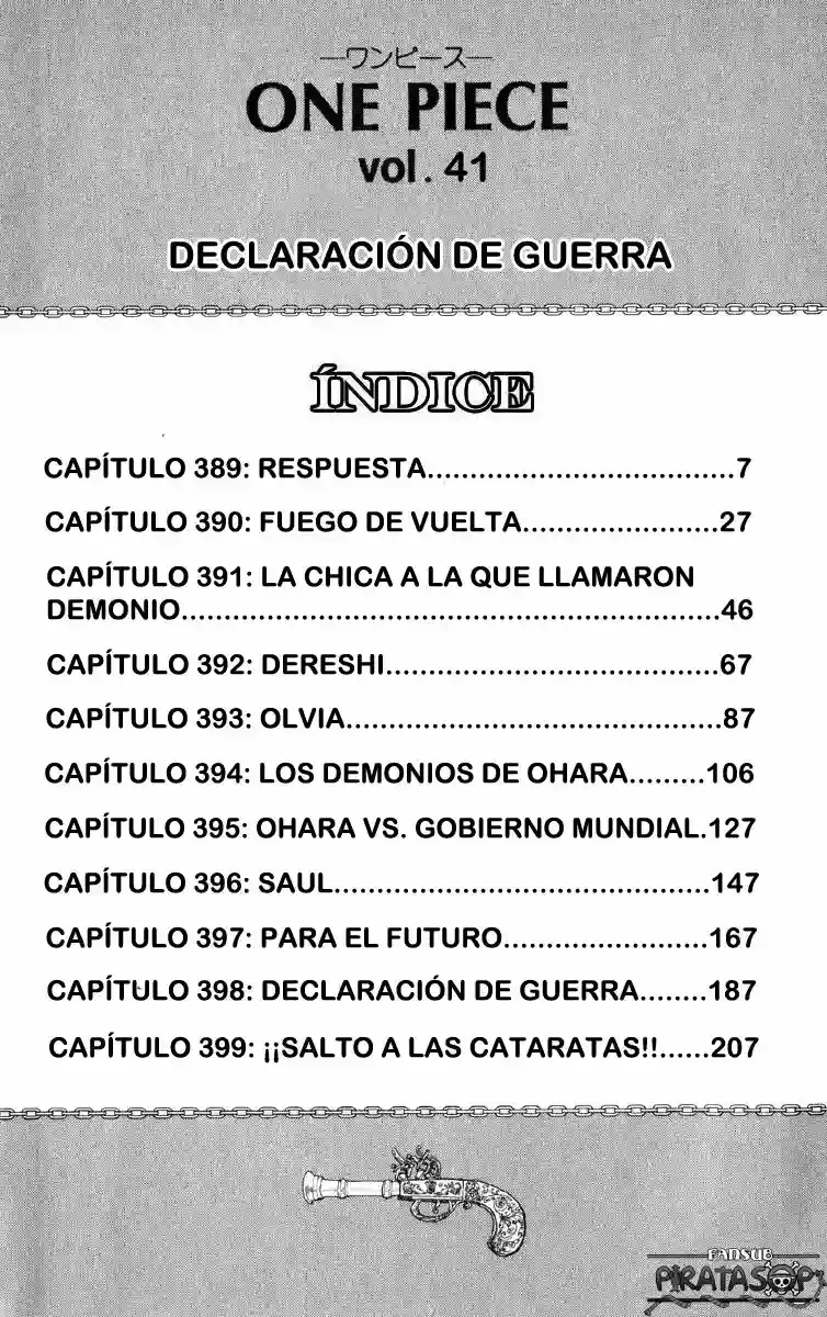 One Piece capítulo 389 página 5