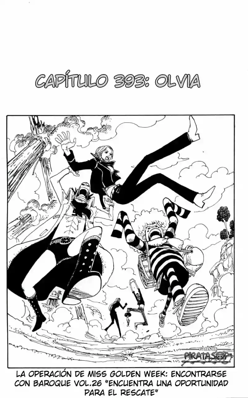 One Piece capítulo 393 página 1
