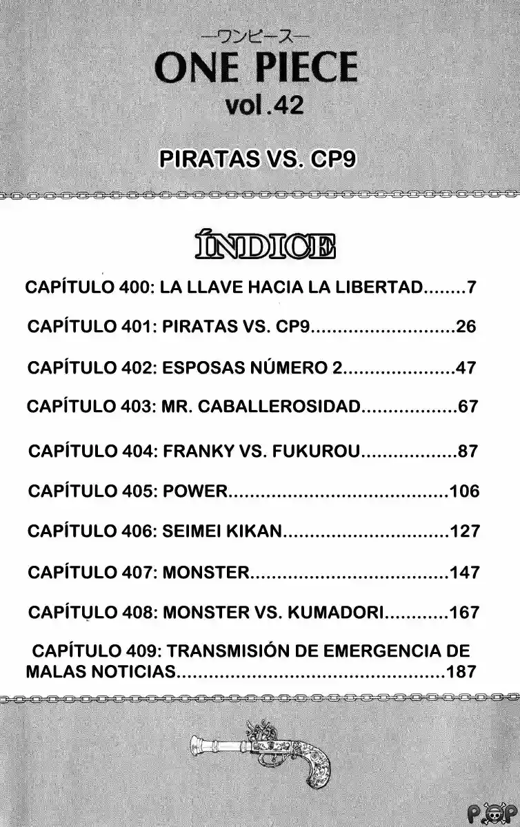 One Piece capítulo 400 página 5