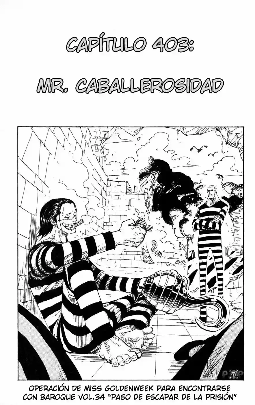 One Piece capítulo 403 página 1