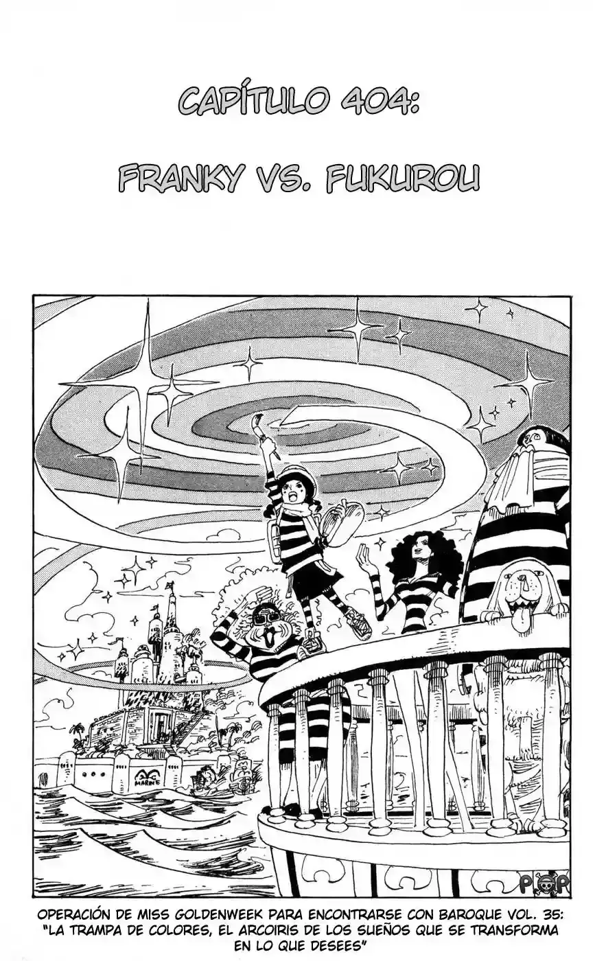 One Piece capítulo 404 página 1