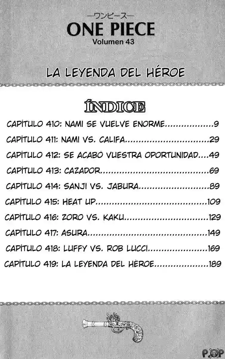 One Piece capítulo 410 página 5