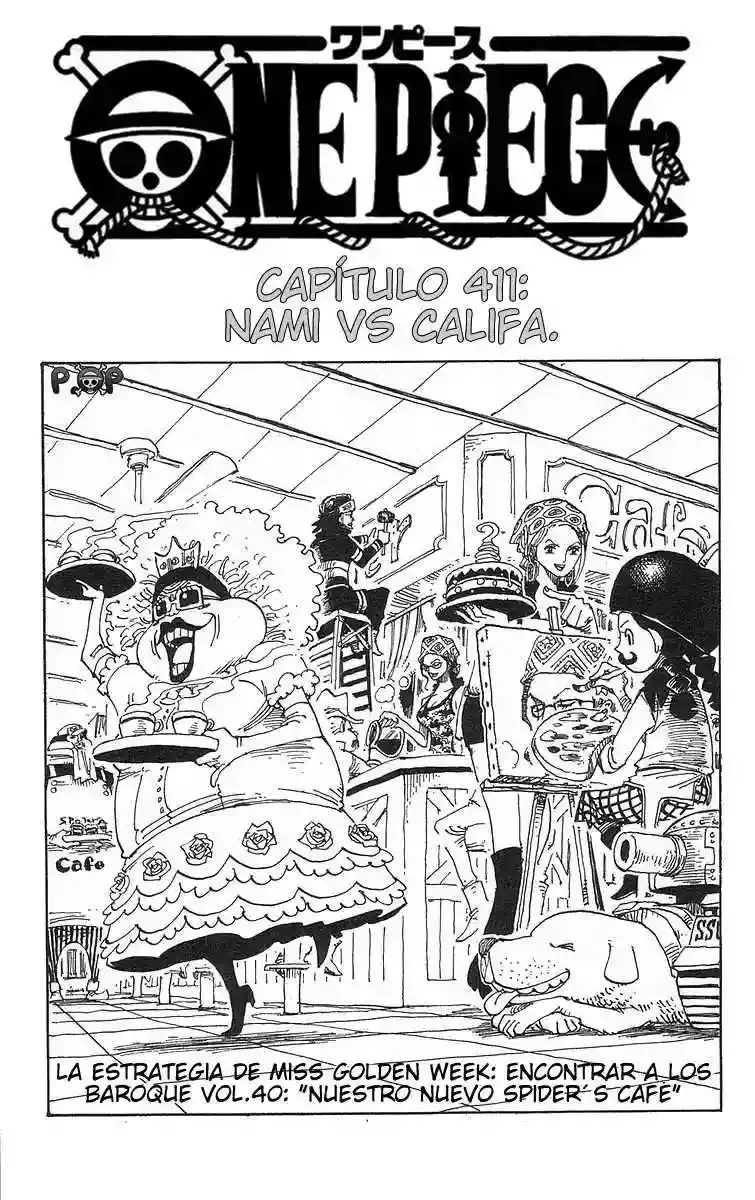 One Piece capítulo 411 página 1