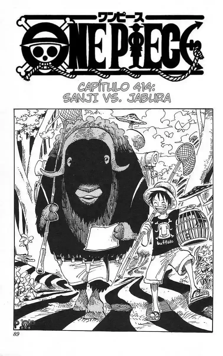 One Piece capítulo 414 página 1