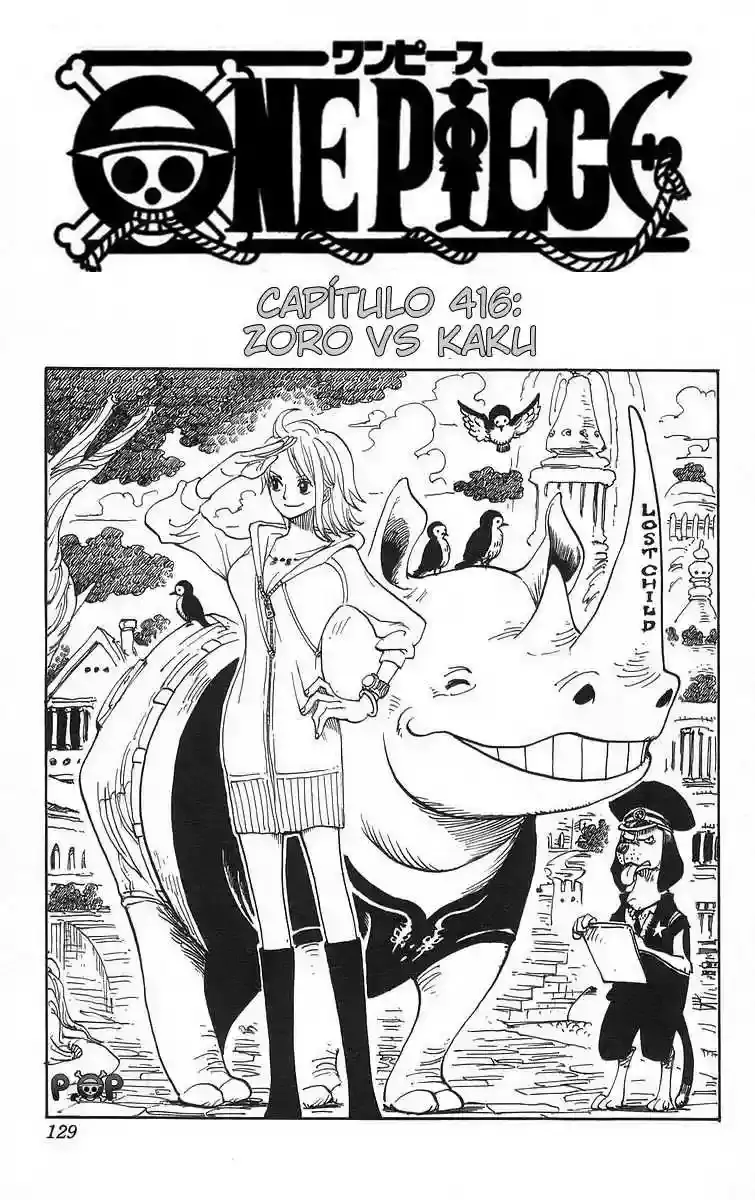 One Piece capítulo 416 página 1