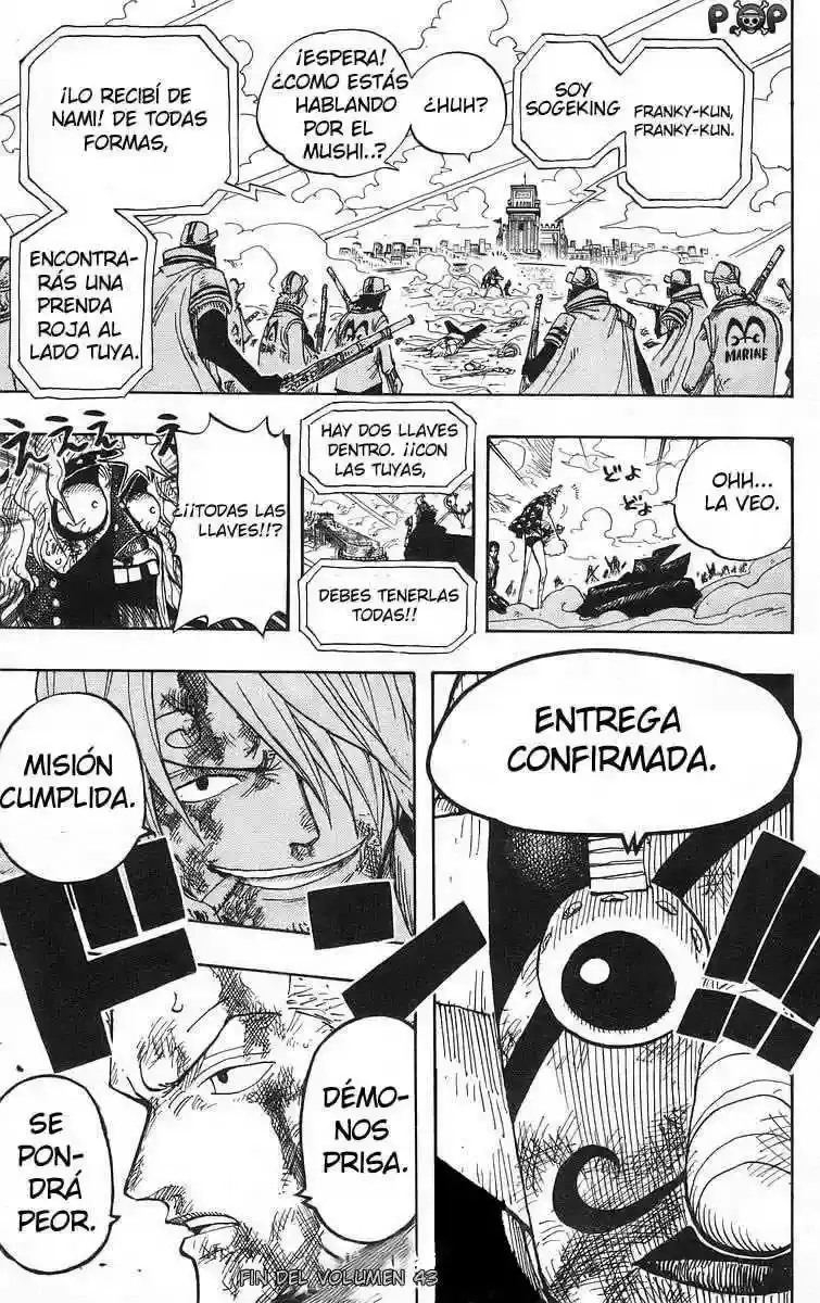 One Piece capítulo 419 página 17