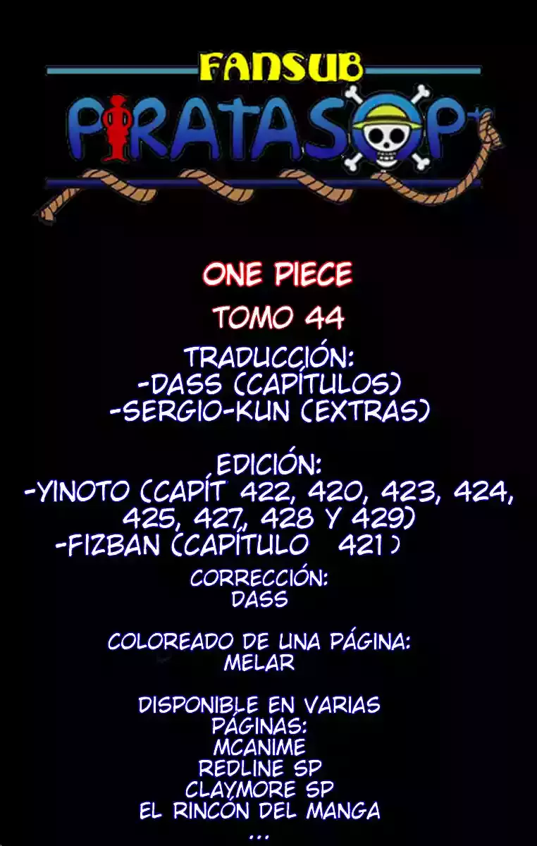 One Piece capítulo 420 página 6