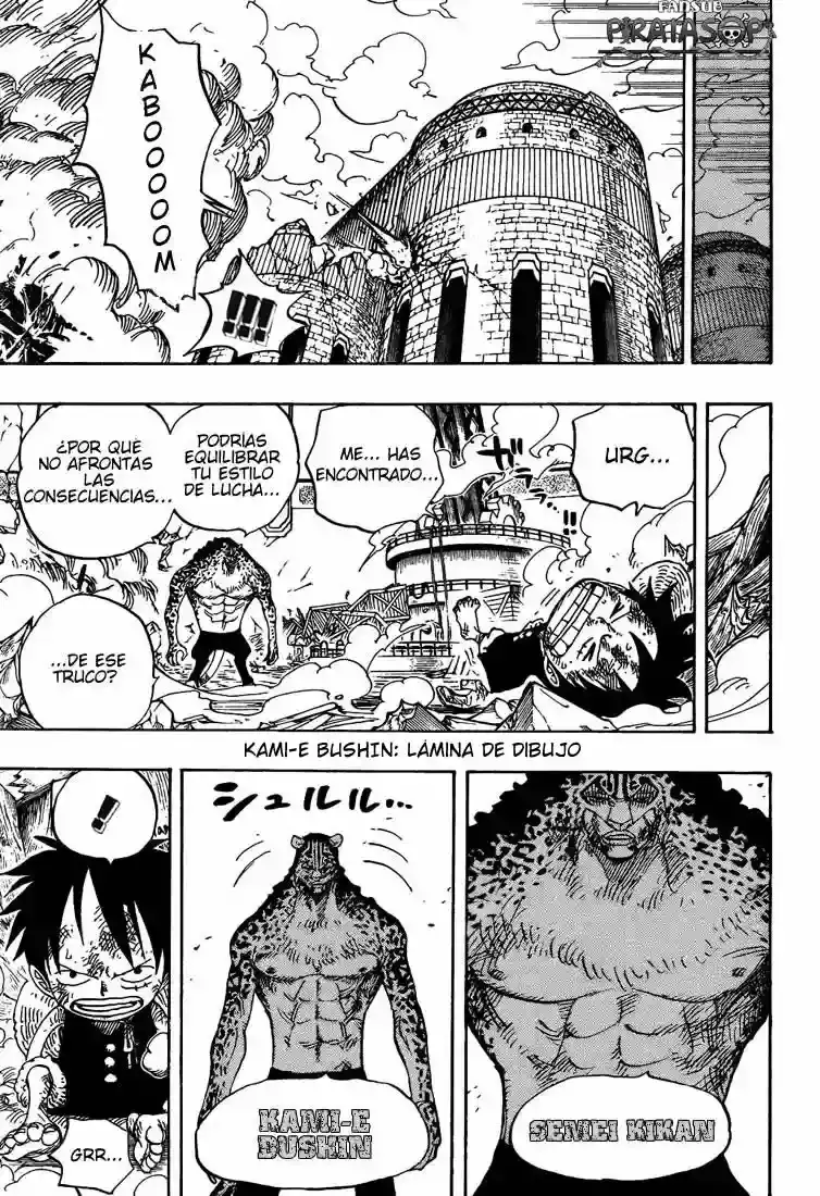 One Piece capítulo 423 página 13