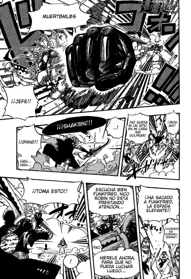 One Piece capítulo 423 página 7