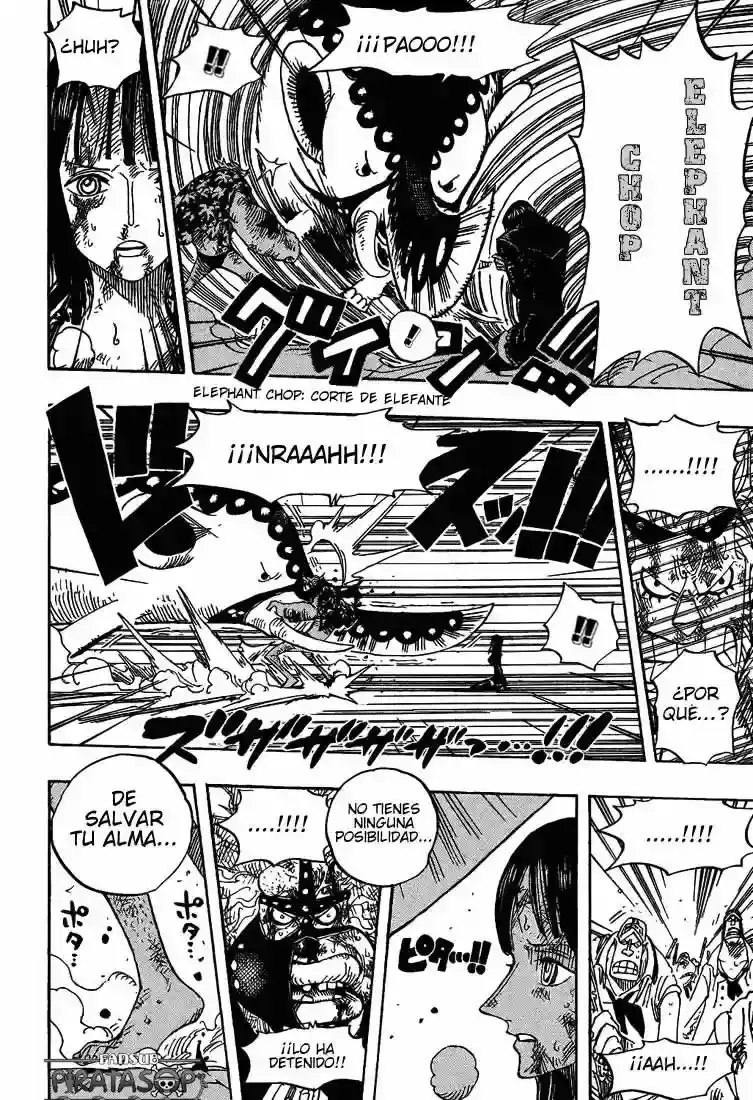 One Piece capítulo 423 página 8