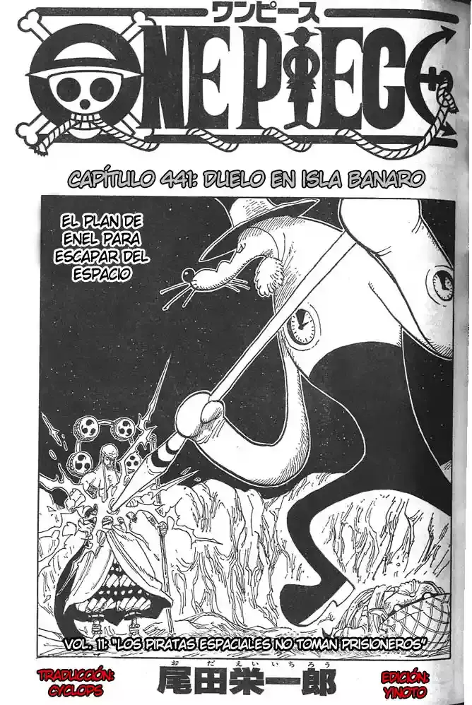 One Piece capítulo 441 página 1