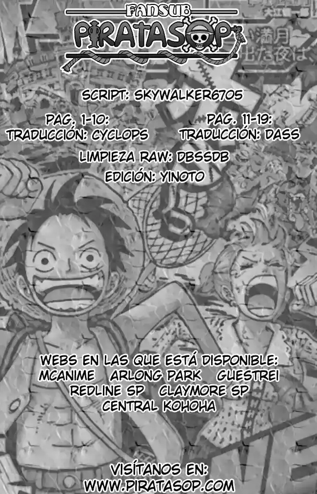 One Piece capítulo 461 página 20