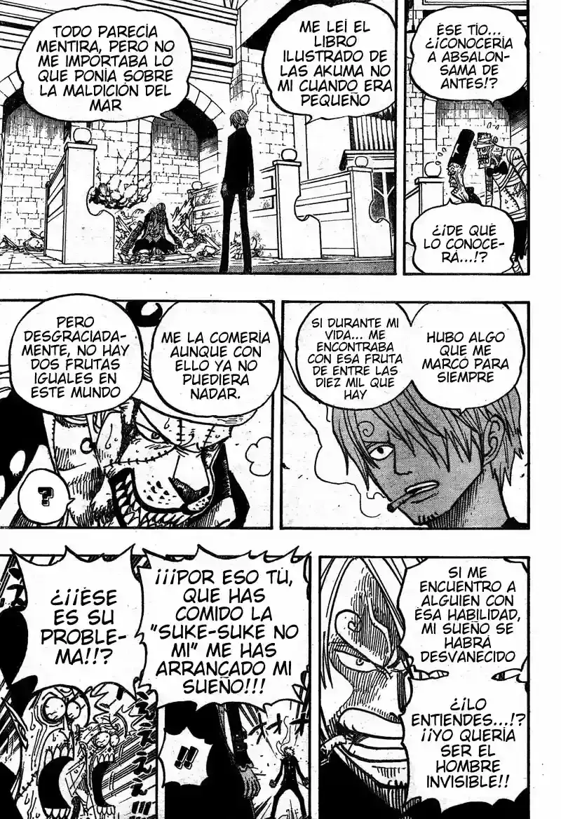 One Piece capítulo 464 página 7