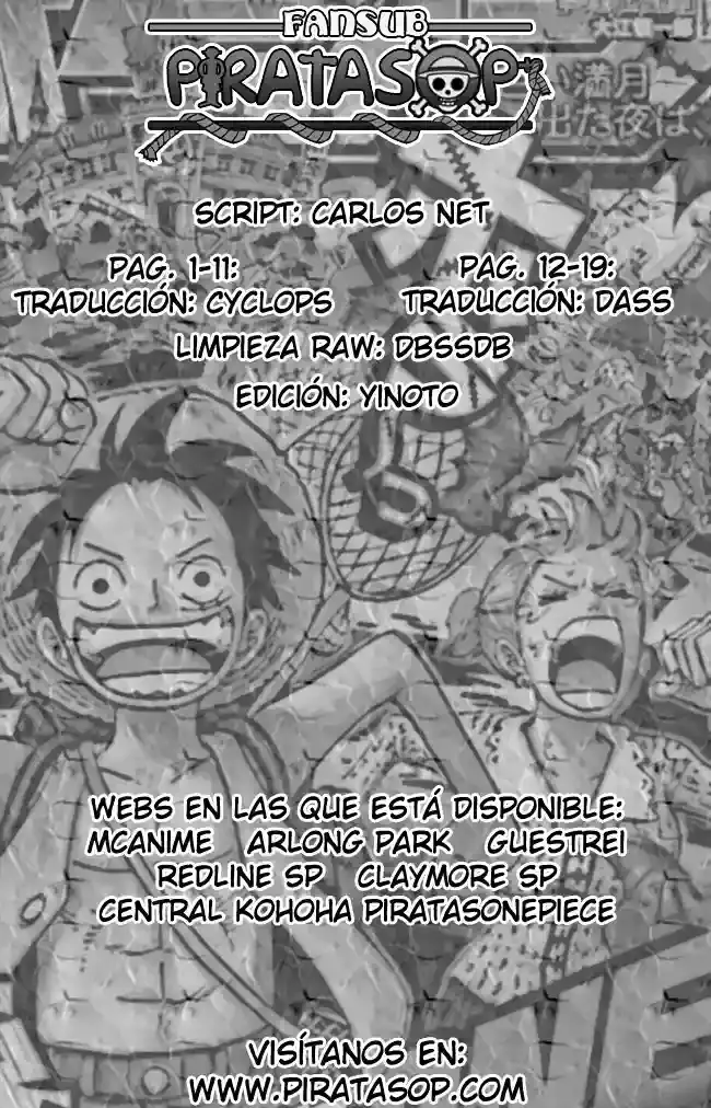 One Piece capítulo 466 página 20